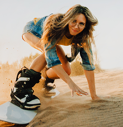 Sandboarding